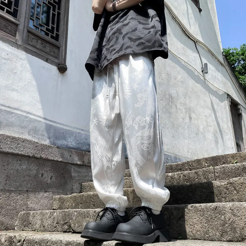 DANGERTIGER Knitted Sports Pants Unisex-3