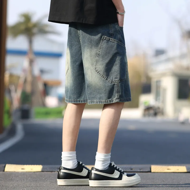 DANGERTIGER Denim Shorts Unisex-9