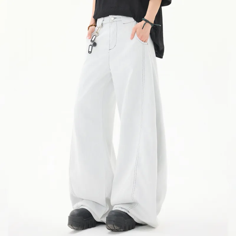 DANGERTIGER Jeans Unisex White-6