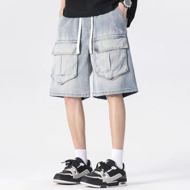DANGERTIGER Denim Shorts Unisex-2