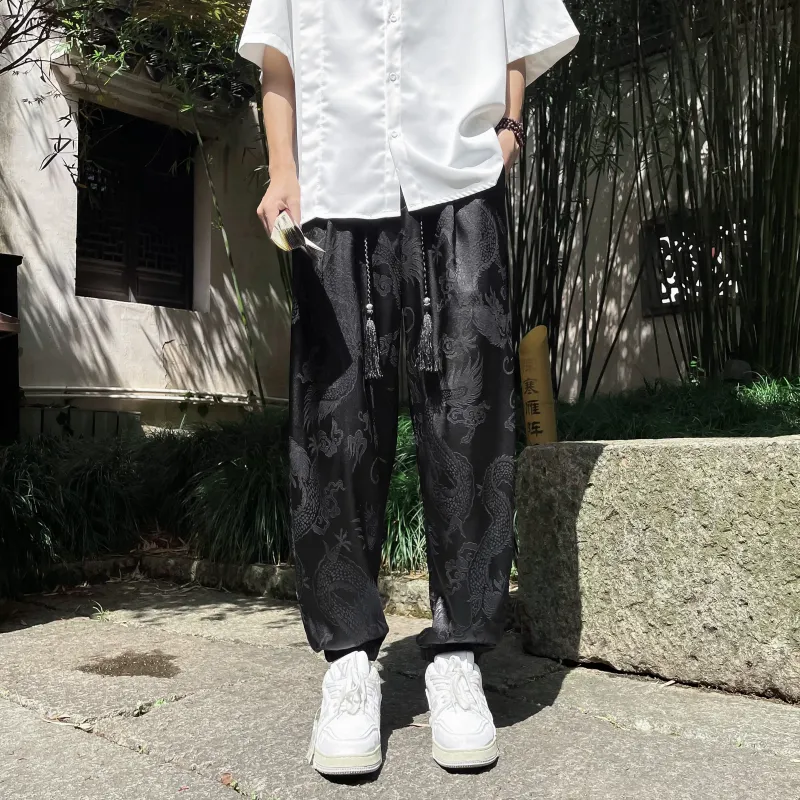 DANGERTIGER Knitted Sports Pants Unisex-7