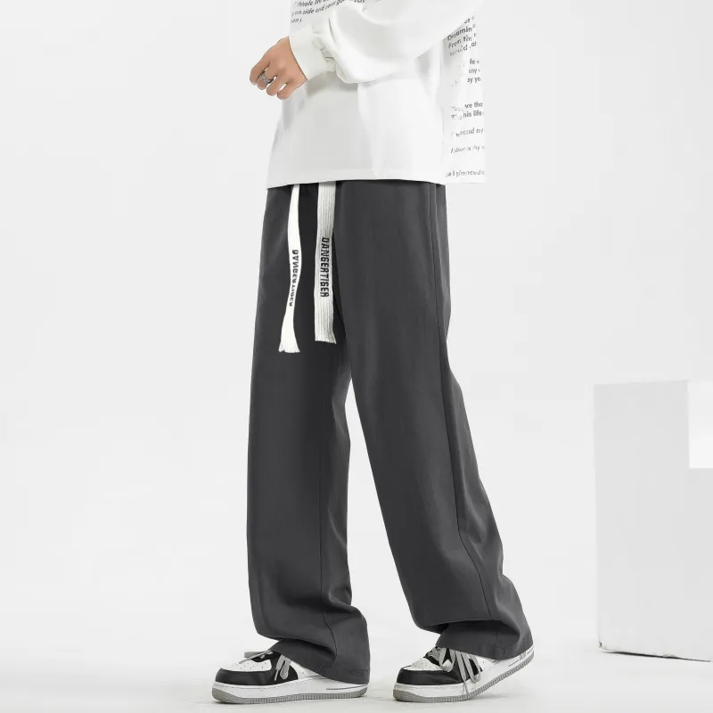 DANGERTIGER Casual Pants Unisex Khaki-28