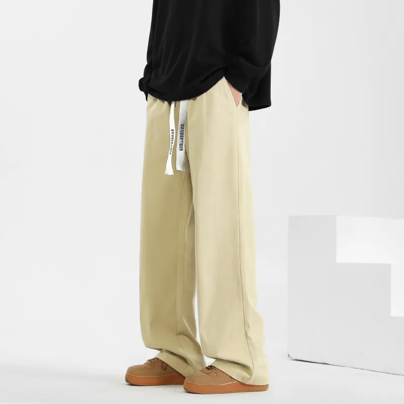 DANGERTIGER Casual Pants Unisex Khaki-40