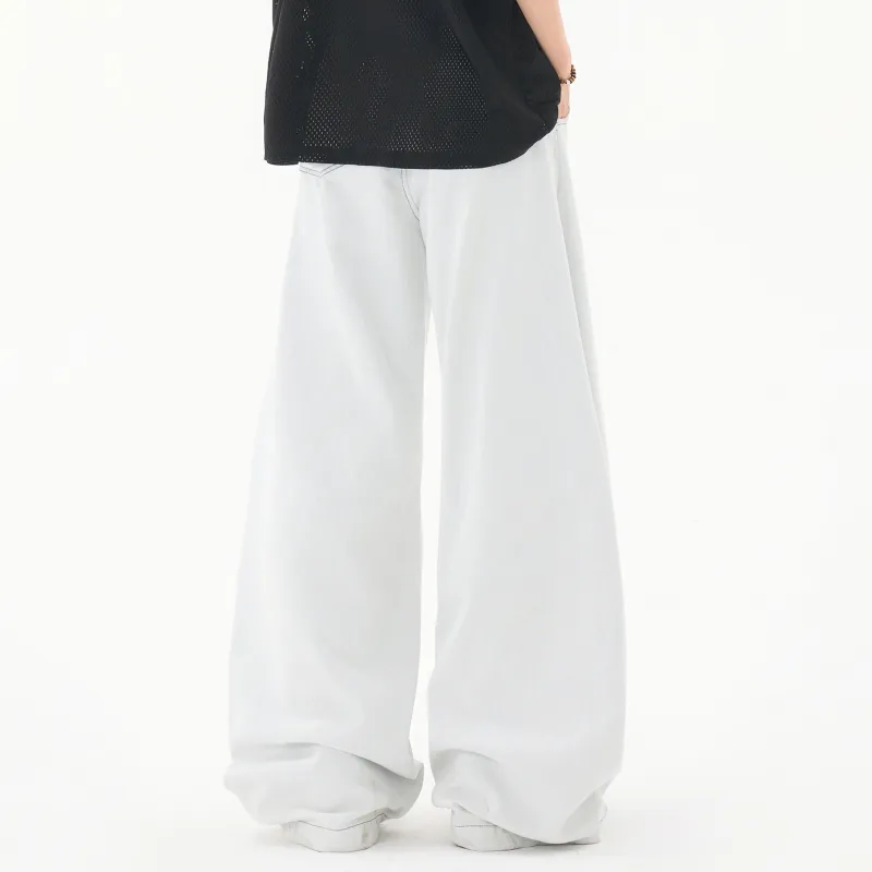 DANGERTIGER Jeans Unisex White-5