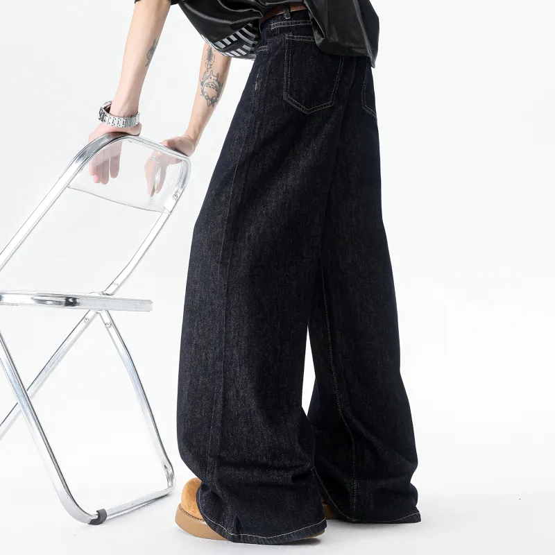 DANGERTIGER Jeans Unisex Black-4