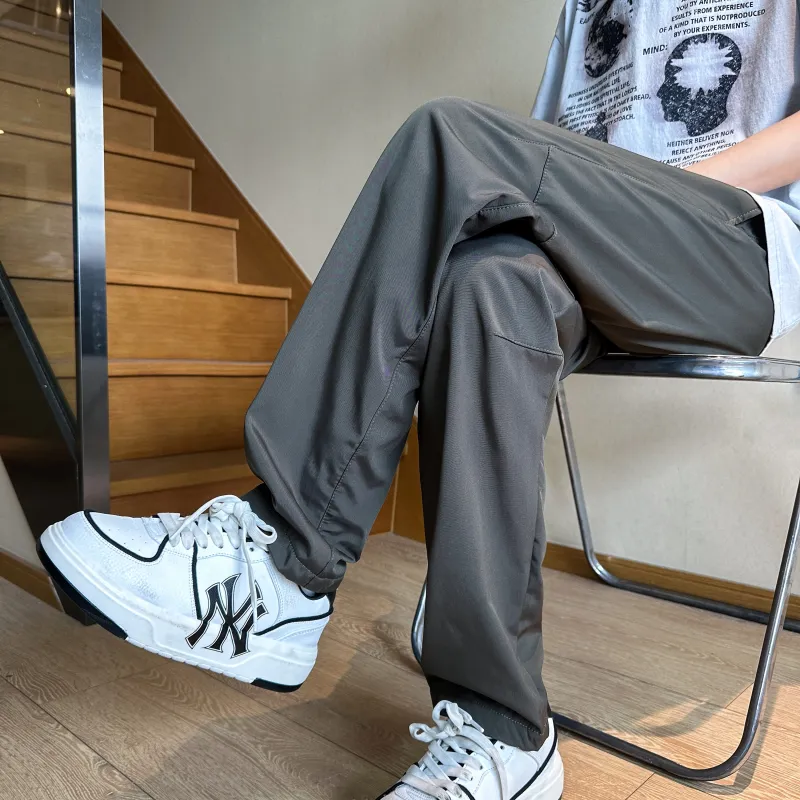 DANGERTIGER Knitted Sports Pants Unisex-11