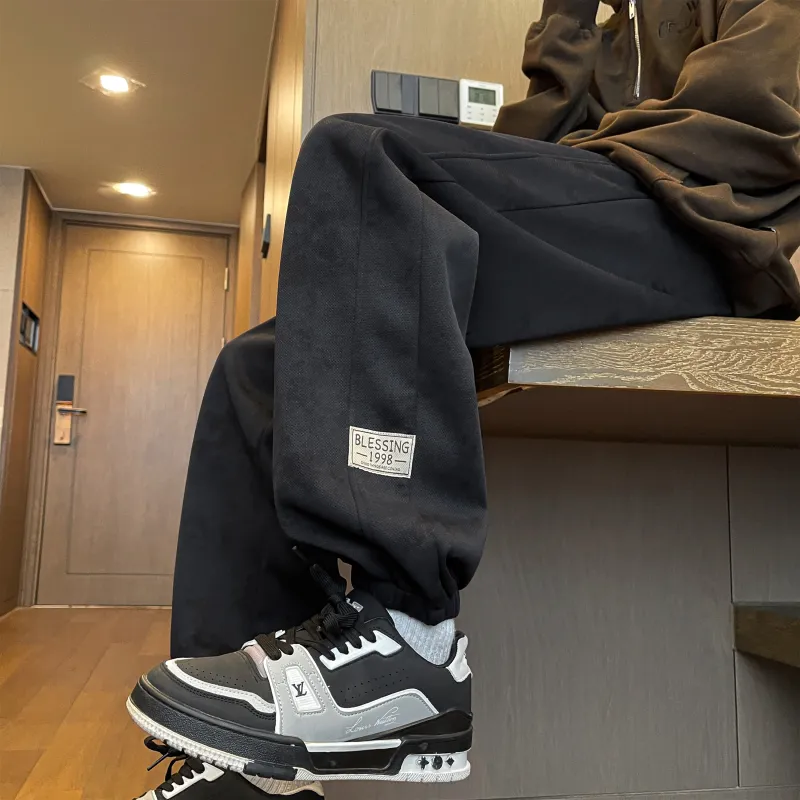 DANGERTIGER Knitted Sweatpants Unisex-11