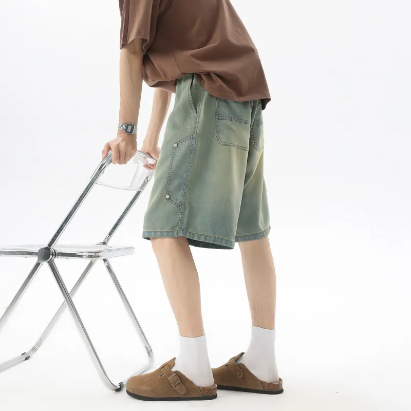 DANGERTIGER Denim Shorts Unisex-5