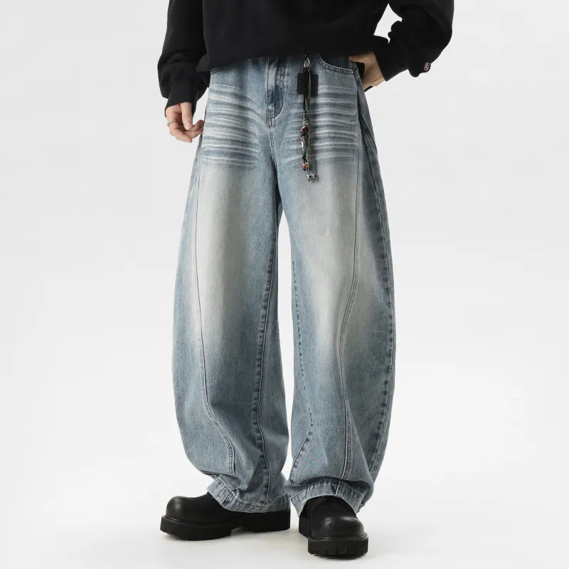 DANGERTIGER Jeans Unisex Sky Blue-2