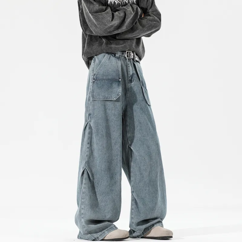 DANGERTIGER Jeans Unisex Blue-4