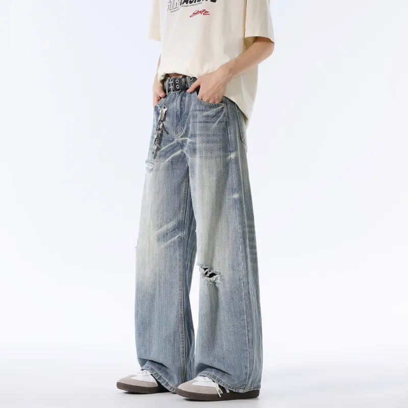 DANGERTIGER Jeans Unisex Blue-3