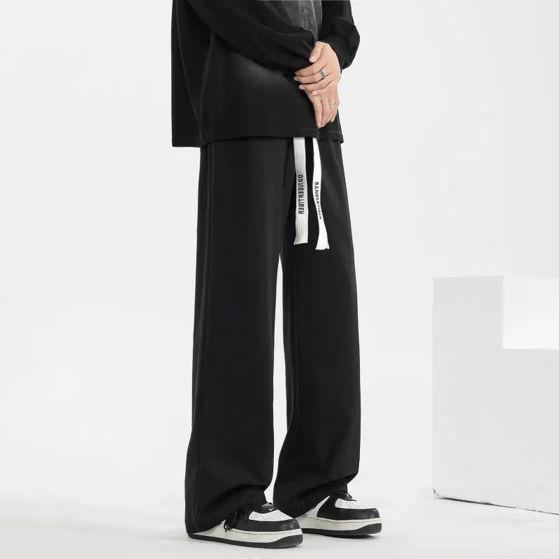 DANGERTIGER Casual Pants Unisex Khaki-12