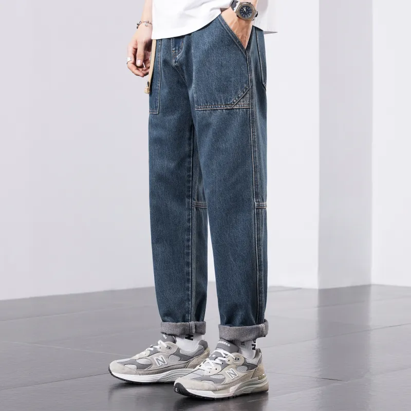 DANGERTIGER Jeans Unisex Nostalgic Blue-1