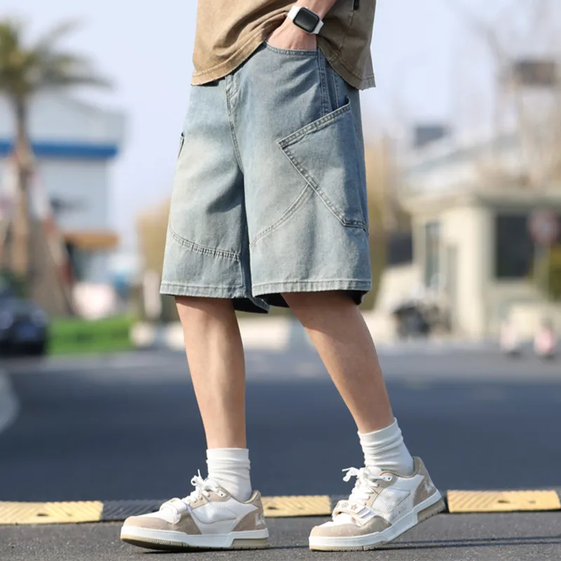 DANGERTIGER Denim Shorts Unisex-1