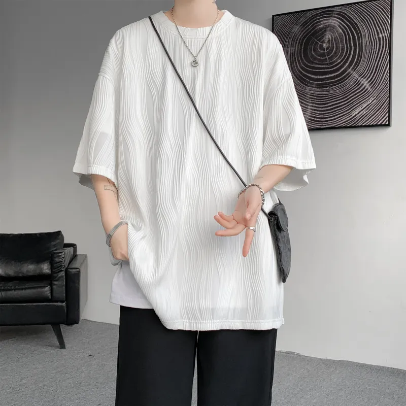 TESTUNG Fashion Minimalist Style T Shirt Unisex-18