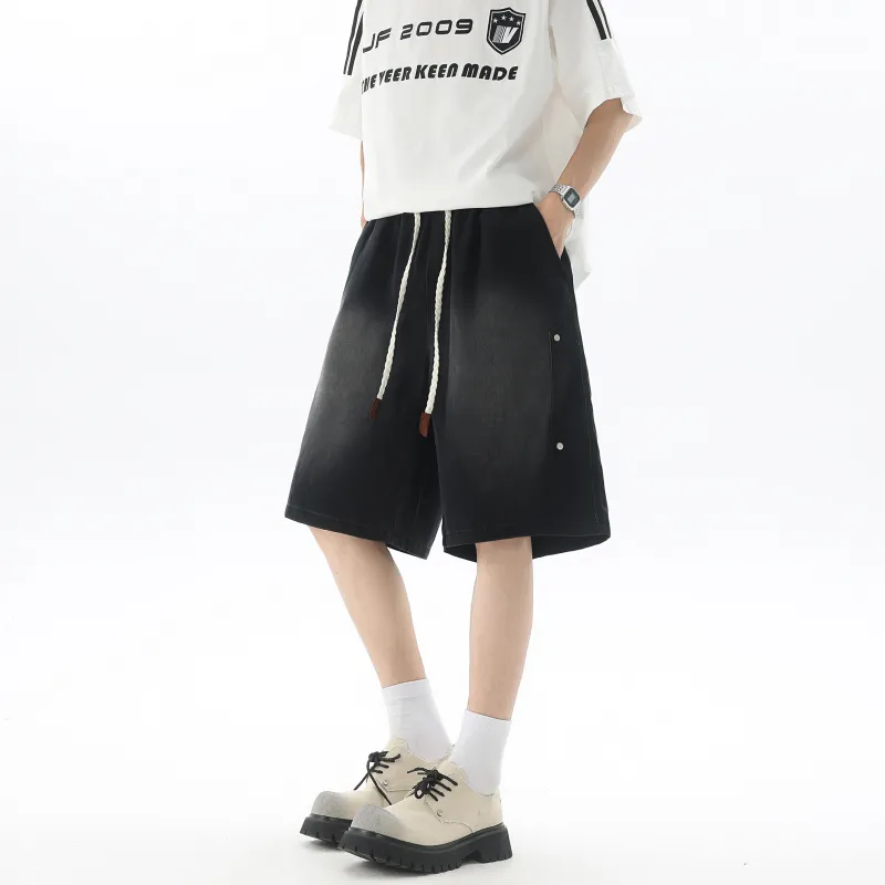 DANGERTIGER Denim Shorts Unisex-8