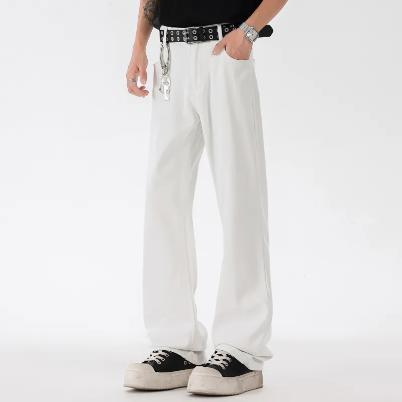 DANGERTIGER Jeans Unisex White-2