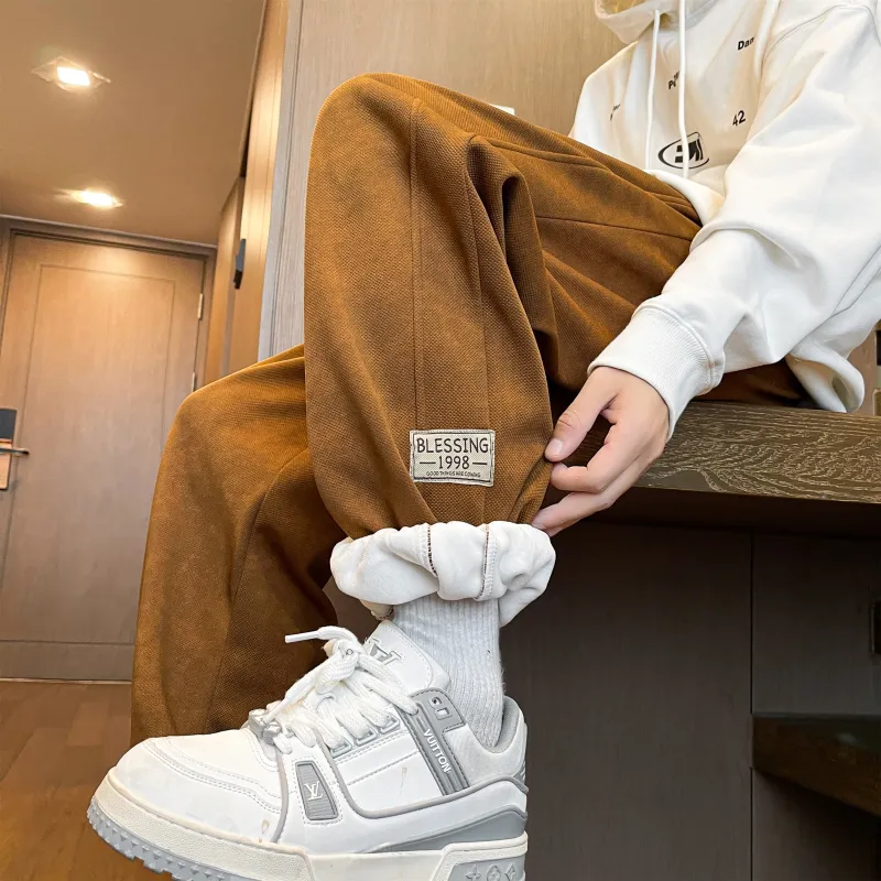 DANGERTIGER Knitted Sweatpants Unisex-17