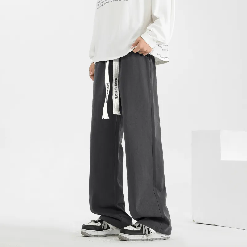 DANGERTIGER Casual Pants Unisex Khaki-27