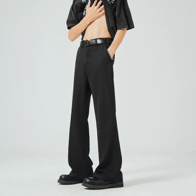 DANGERTIGER Casual Pants Unisex Black-4