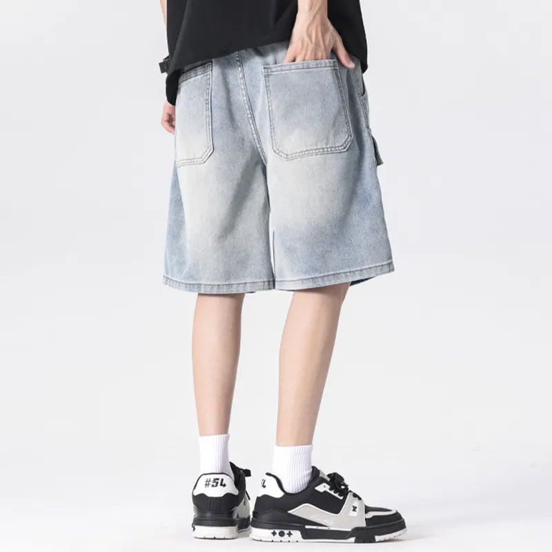 DANGERTIGER Denim Shorts Unisex-4