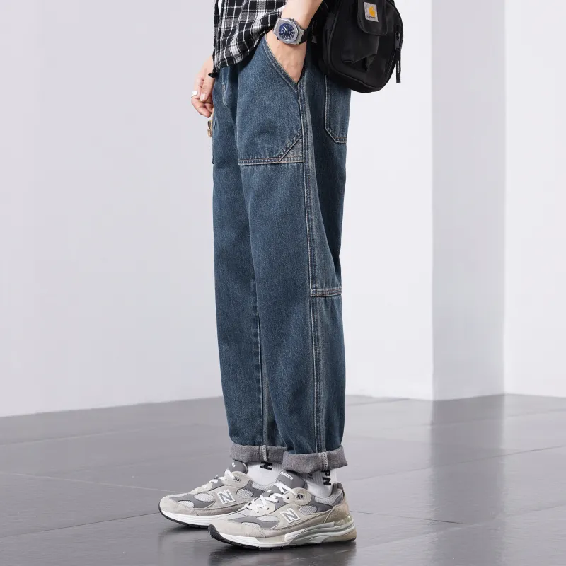 DANGERTIGER Jeans Unisex Nostalgic Blue-4