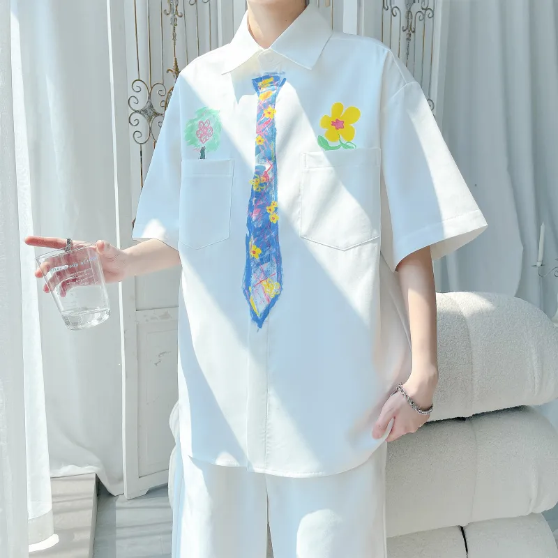 TESTUNG Shirts Unisex White-2