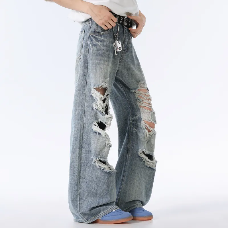 DANGERTIGER Jeans Unisex Blue-2