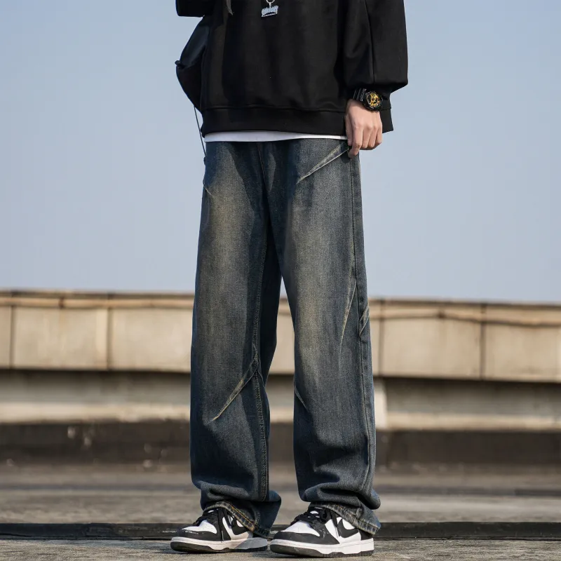 PAINT STAIN Jeans Unisex-9