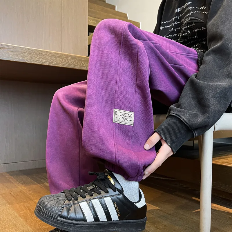 DANGERTIGER Knitted Sweatpants Unisex-23