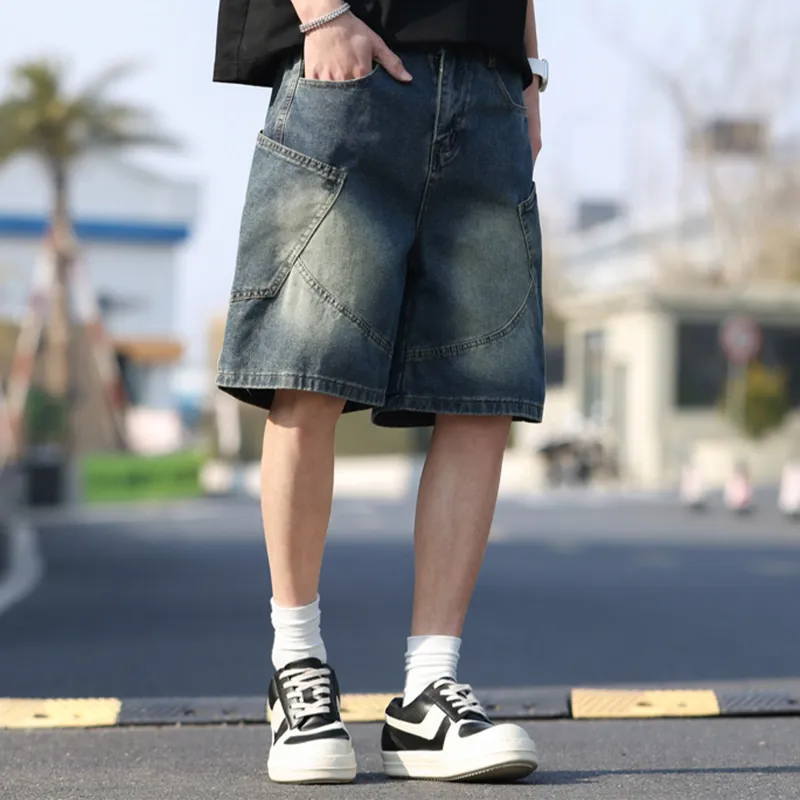 DANGERTIGER Denim Shorts Unisex-8