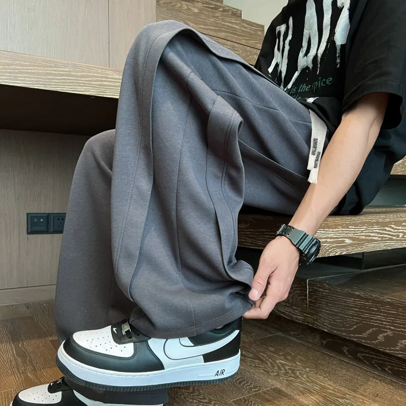 DANGERTIGER Knitted Sports Pants Unisex-14