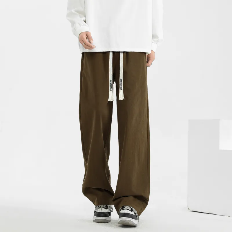 DANGERTIGER Casual Pants Unisex Khaki-32