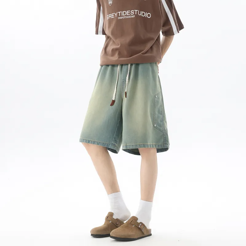 DANGERTIGER Denim Shorts Unisex-2
