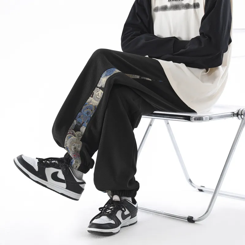 DANGERTIGER Knitted Sweatpants Unisex-13