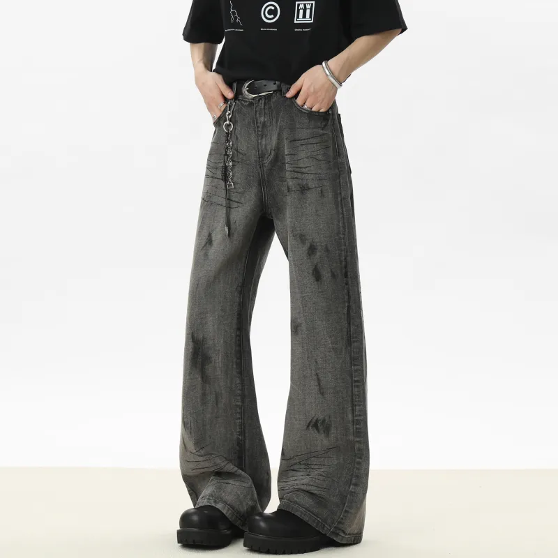 DANGERTIGER Jeans Unisex Wasteland Gray-3