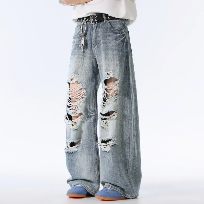 DANGERTIGER Jeans Unisex Blue-3