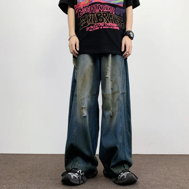 DANGERTIGER Jeans Unisex Blue-1