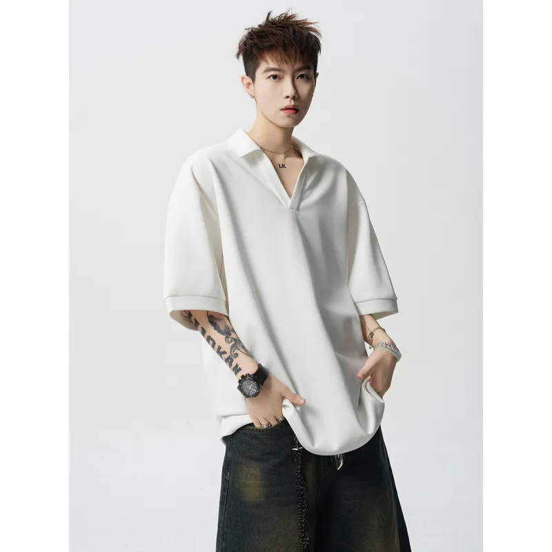 HOKLV Polo Shirts Unisex-4