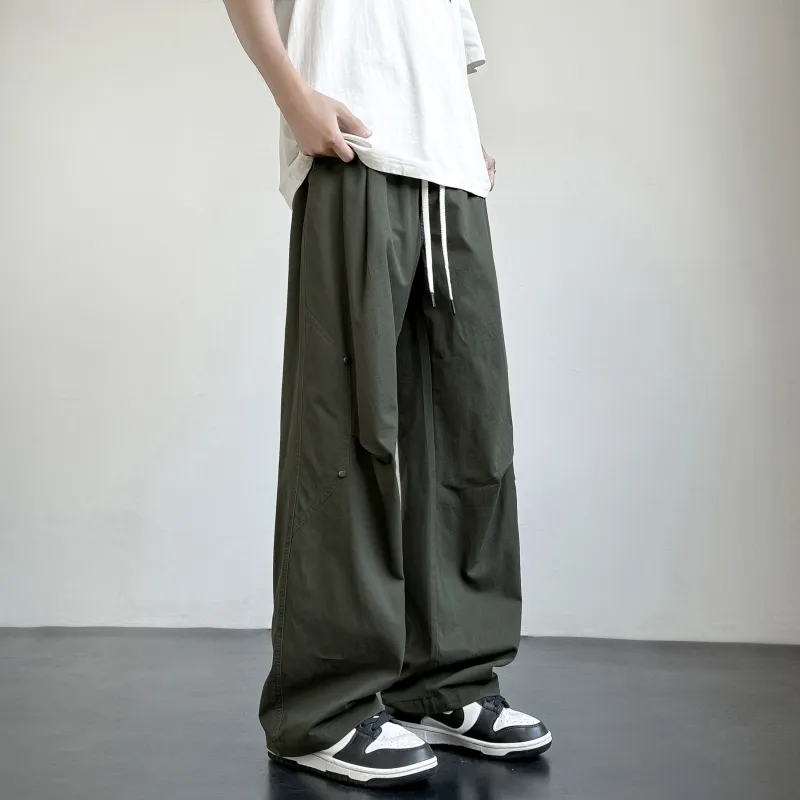 HOKLV Casual Pants Unisex-13