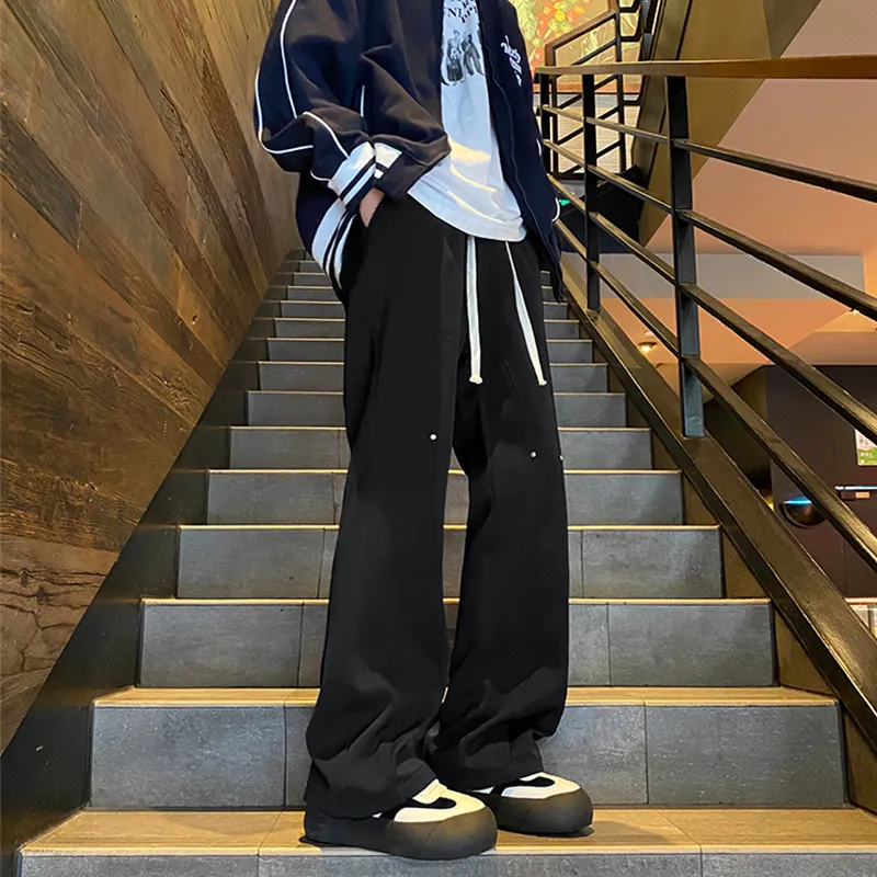 HOKLV Casual Pants Unisex-11