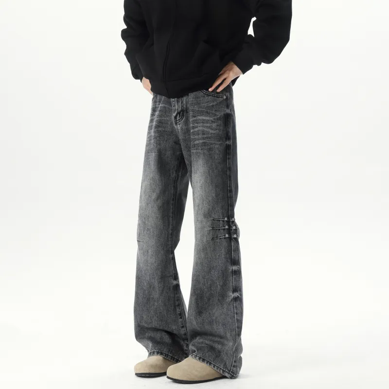 HOKLV Jeans Unisex-2