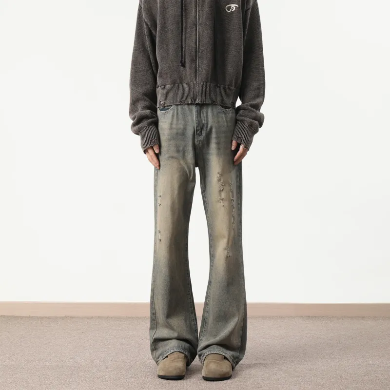 HOKLV Jeans Unisex-2
