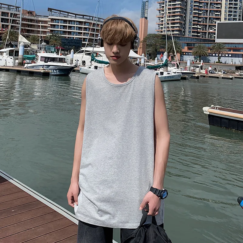 HOKLV Tank Tops Unisex-34