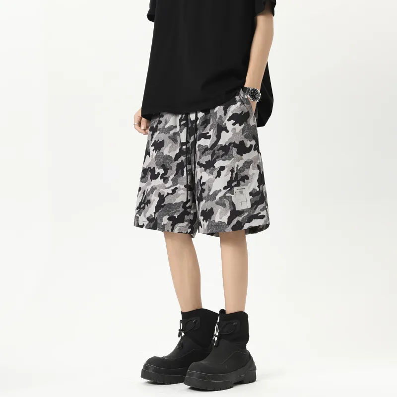 HOKLV Casual Shorts Unisex-4