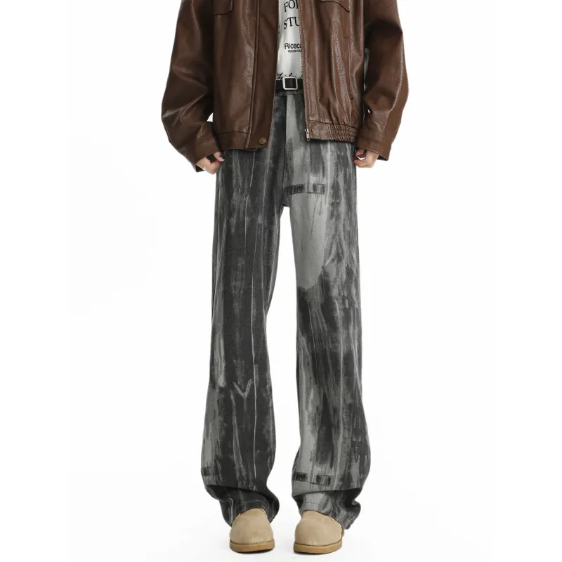 HOKLV Jeans Unisex-8