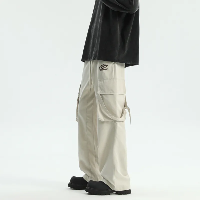 HOKLV Casual Pants Unisex-3