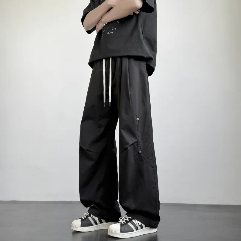 HOKLV Casual Pants Unisex-4