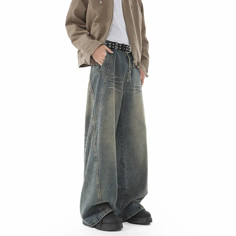 HOKLV Jeans Unisex-6