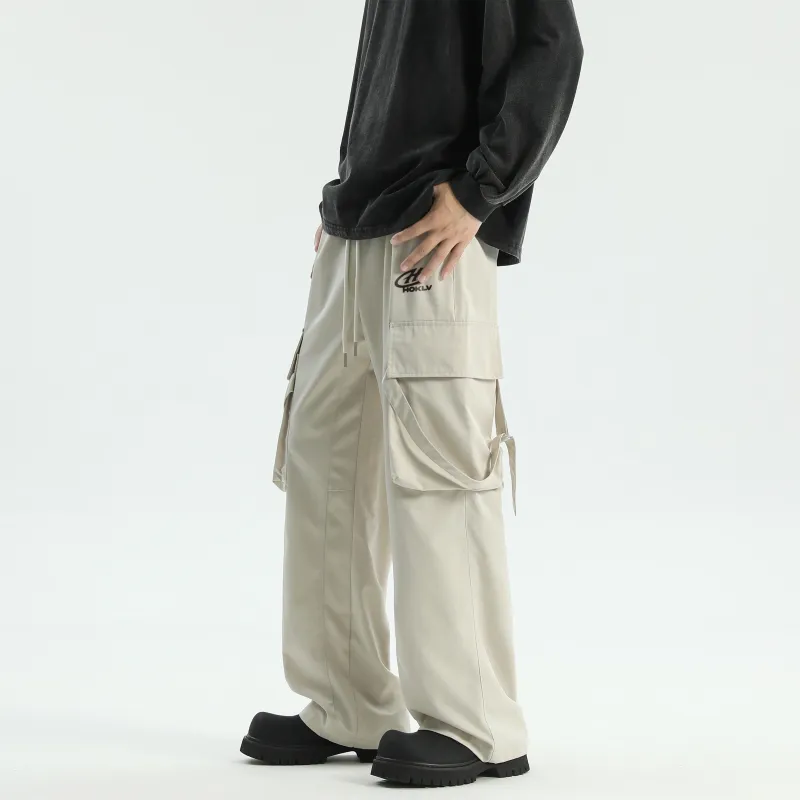 HOKLV Casual Pants Unisex-4